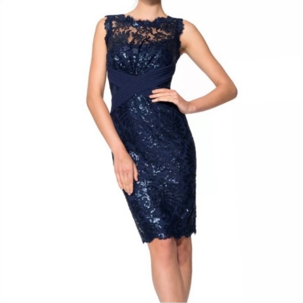 Tadashi Shoji Sequin Cocktail Dress
